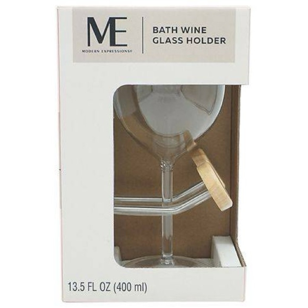 Modern Expressions Bath Wine Glass Holder 13.5 Fl Oz
